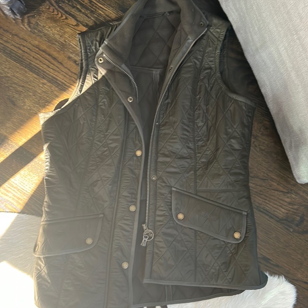 Barbour Quilted Sleeveless Jacket Vest